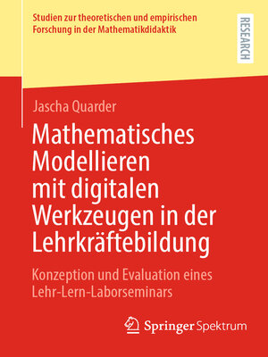 Mathematisches Modellieren mit digitalen Werkzeugen in der Lehrkräftebildung - ebook